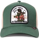 siltovka-zaoblena-zelena-snapback-hft-do-nothing-club-weird-vibes-frog-djinns