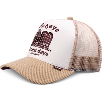 Šiltovka zaoblená khaki snapback HFT Lazy Days Djinns