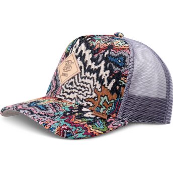 Šiltovka zaoblená viacfarebná snapback HFT Color Explo Djinns
