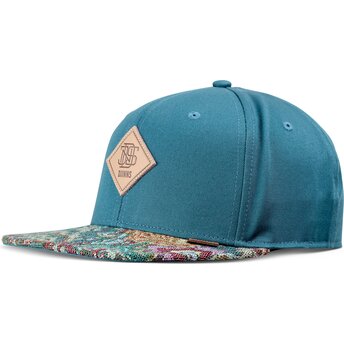 Šiltovka rovná modrá snapback multicolor Color Explo Djinns