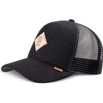 Šiltovka zaoblená čierna snapback HFT Knitted Fab Djinns