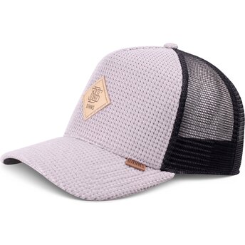 Šiltovka zaoblená sivá snapback HFT Knitted Fab Djinns