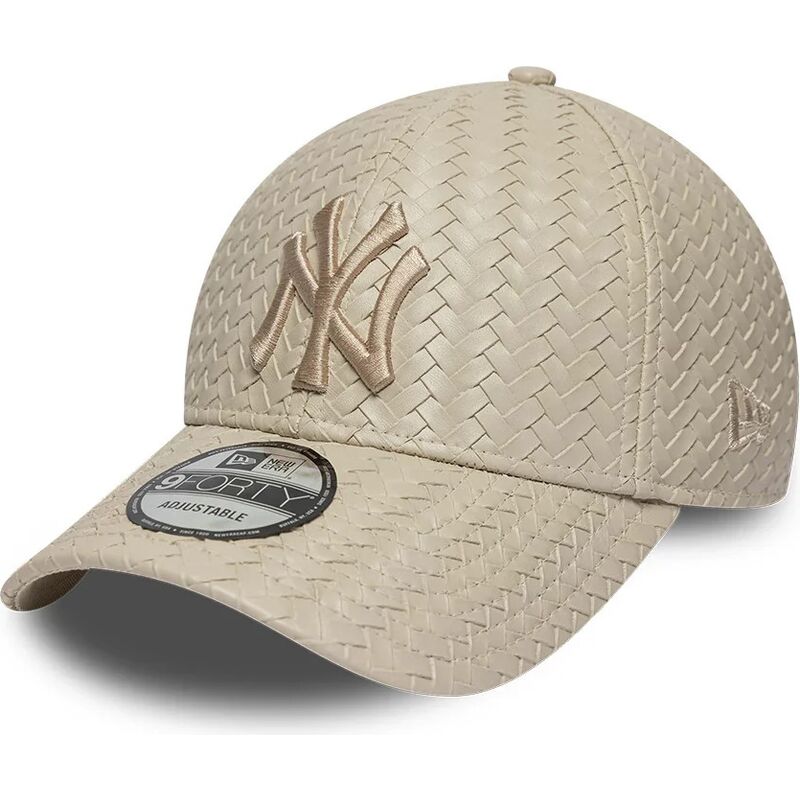 siltovka-zaoblena-bezova-nastavitelny-9forty-pu-weave-new-york-yankees-mlb-new-era