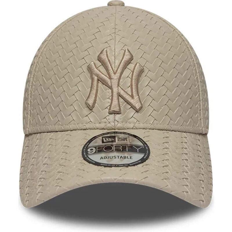 siltovka-zaoblena-bezova-nastavitelny-9forty-pu-weave-new-york-yankees-mlb-new-era