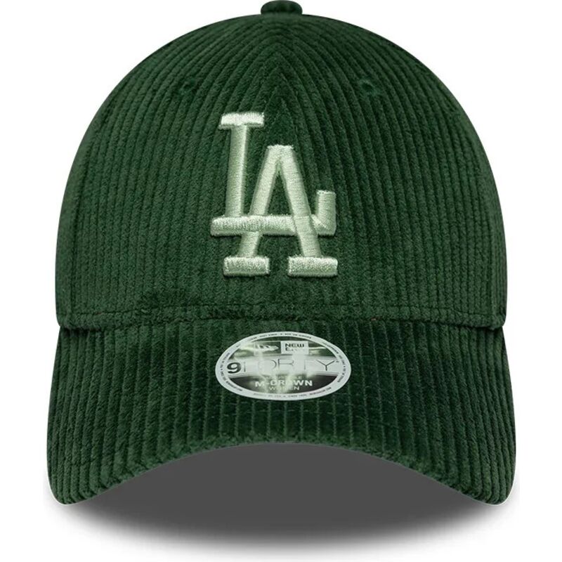siltovka-zaoblena-zelena-snapback-9forty-m-crown-chunky-cord-los-angeles-dodgers-mlb-new-era