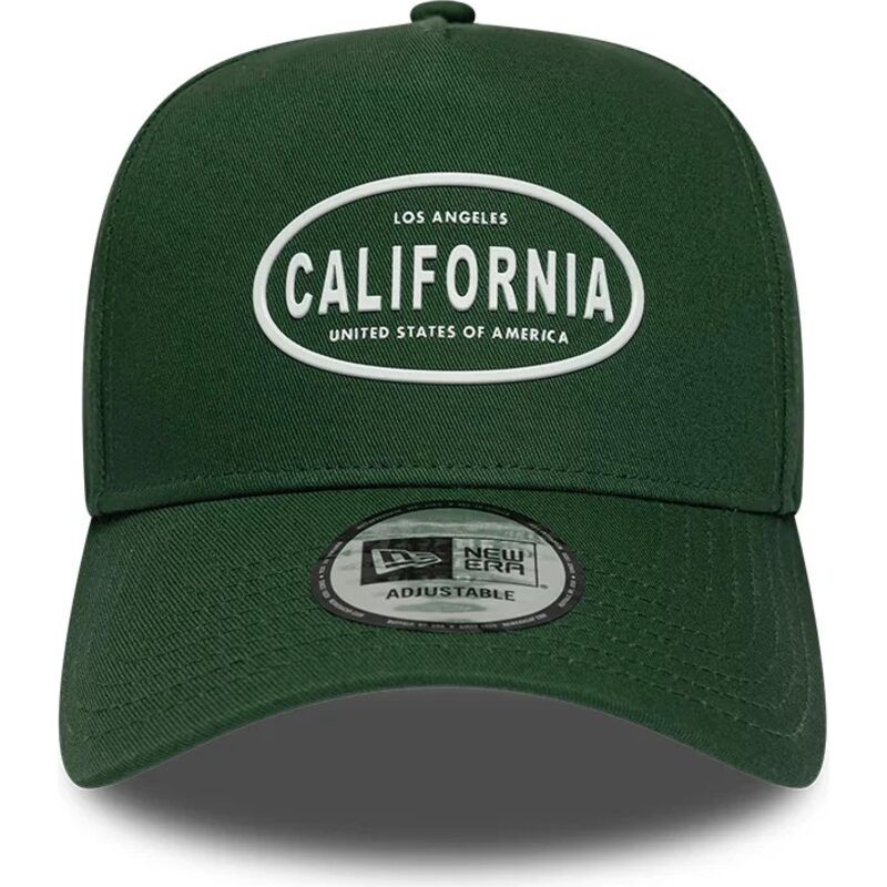siltovka-zaoblena-zelena-snapback-9forty-e-frame-rubber-california-los-angeles-new-era