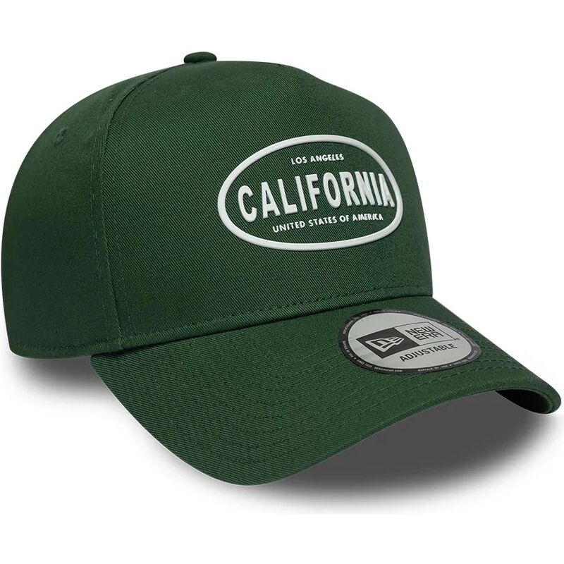 siltovka-zaoblena-zelena-snapback-9forty-e-frame-rubber-california-los-angeles-new-era