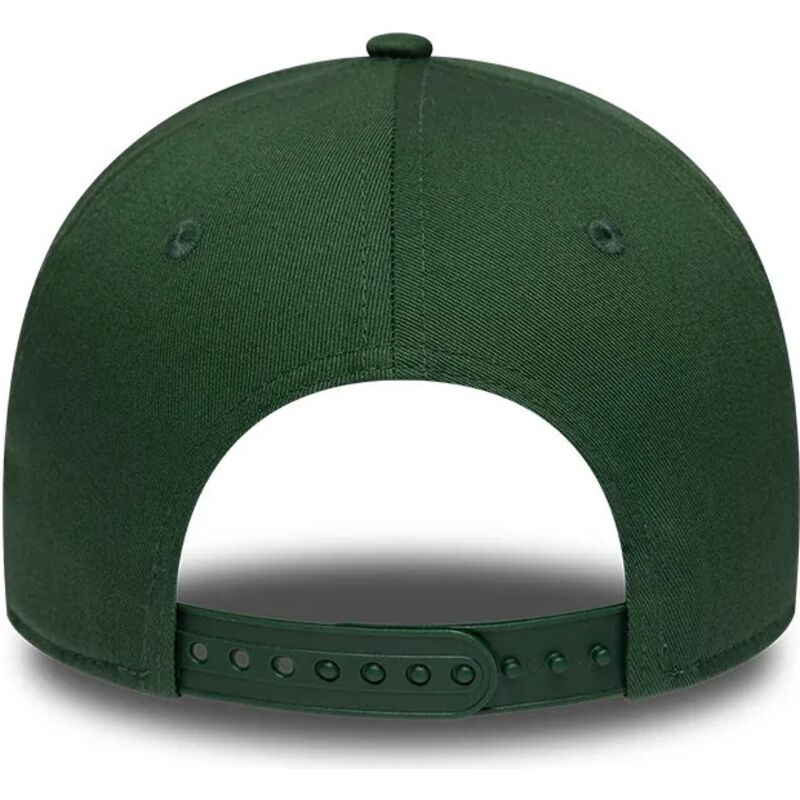 siltovka-zaoblena-zelena-snapback-9forty-e-frame-rubber-california-los-angeles-new-era