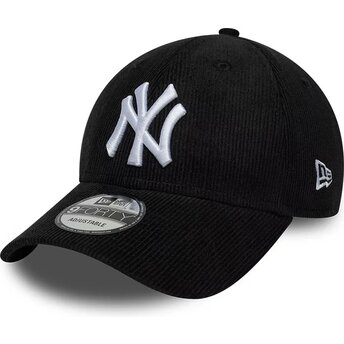Šiltovka zaoblená čierna snapback 9FORTY Entry Cord New York Yankees MLB New Era