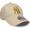 siltovka-zaoblena-bezova-nastavitelny-dorado-9twenty-league-essential-new-york-yankees-mlb-new-era
