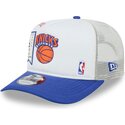 siltovka-zaoblena-biely-snapback-hardwood-classics-9fifty-a-frame-precurved-new-york-knicks-nba-new-era