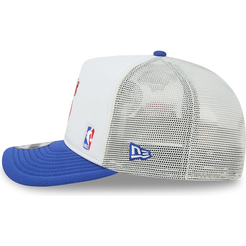 siltovka-zaoblena-biely-snapback-hardwood-classics-9fifty-a-frame-precurved-new-york-knicks-nba-new-era