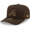 siltovka-zaoblena-hneda-snapback-9fifty-a-frame-precurved-visor-pin-atlanta-braves-mlb-new-era