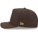 siltovka-zaoblena-hneda-snapback-9fifty-a-frame-precurved-visor-pin-los-angeles-dodgers-mlb-new-era