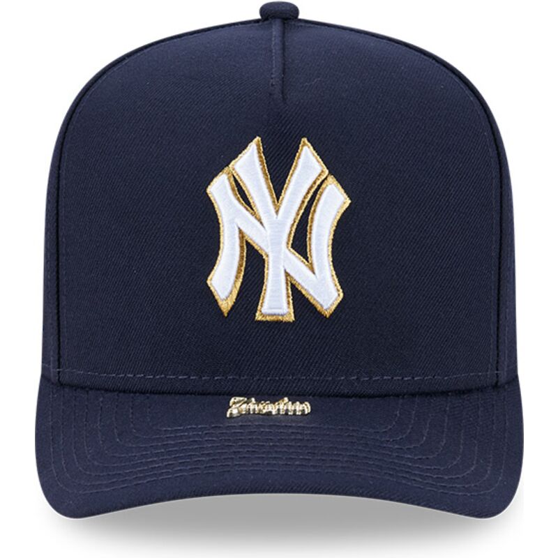 siltovka-zaoblena-tmavomodra-snapback-9fifty-a-frame-precurved-visor-pin-new-york-yankees-mlb-new-era