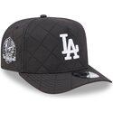 siltovka-zaoblena-cierna-snapback-9fifty-a-frame-precurved-checkered-los-angeles-dodgers-mlb-new-era