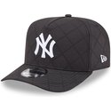 siltovka-zaoblena-cierna-snapback-9fifty-a-frame-precurved-checkered-new-york-yankees-mlb-new-era