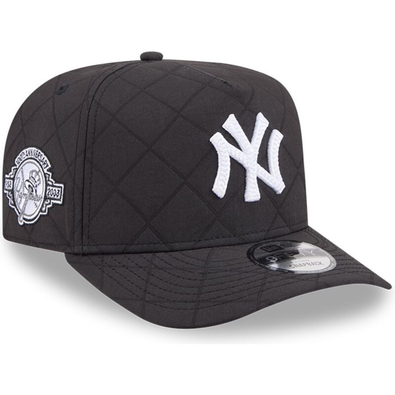 siltovka-zaoblena-cierna-snapback-9fifty-a-frame-precurved-checkered-new-york-yankees-mlb-new-era