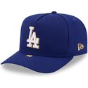 siltovka-zaoblena-modra-snapback-9fifty-a-frame-precurved-visor-pin-los-angeles-dodgers-mlb-new-era