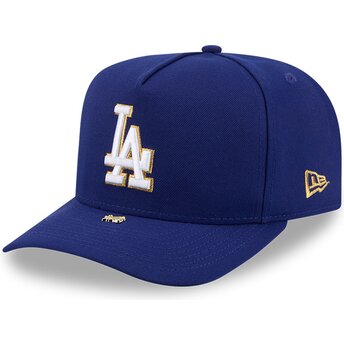 Šiltovka zaoblená modrá snapback 9FIFTY A Frame Precurved Visor Pin Los Angeles Dodgers MLB New Era