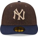 siltovka-zaoblena-hneda-upravena-59fifty-precurved-new-york-yankees-mlb-new-era