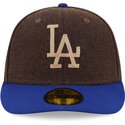 siltovka-zaoblena-hneda-upravena-59fifty-precurved-los-angeles-dodgers-mlb-new-era