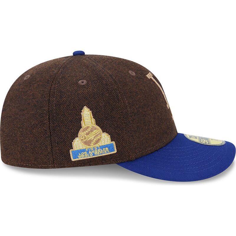 siltovka-zaoblena-hneda-upravena-59fifty-precurved-los-angeles-dodgers-mlb-new-era