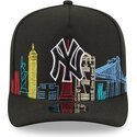 siltovka-zaoblena-cierna-snapback-9fifty-a-frame-precurved-skyline-new-york-yankees-mlb-new-era