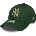 siltovka-zaoblena-zelena-nastavitelny-9forty-metallic-new-york-yankees-mlb-new-era
