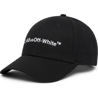 Šiltovka zaoblená čierna nastaviteľný Horizontal Embroidered Twill L/AB c/o Off-White™