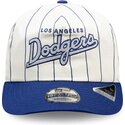 siltovka-zaoblena-modra-snapback-19twenty-pinstripe-los-angeles-dodgers-mlb-new-era