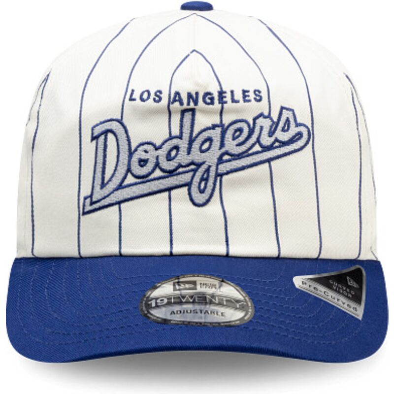 siltovka-zaoblena-modra-snapback-19twenty-pinstripe-los-angeles-dodgers-mlb-new-era