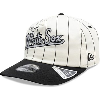 Šiltovka zaoblená čierna snapback 19TWENTY Pinstripe Chicago White Sox MLB New Era