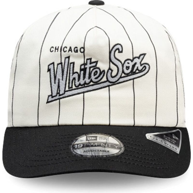 siltovka-zaoblena-cierna-snapback-19twenty-pinstripe-chicago-white-sox-mlb-new-era