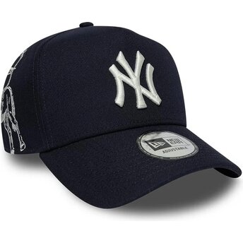 Šiltovka zaoblená tmavomodrá snapback 9FORTY E Frame...