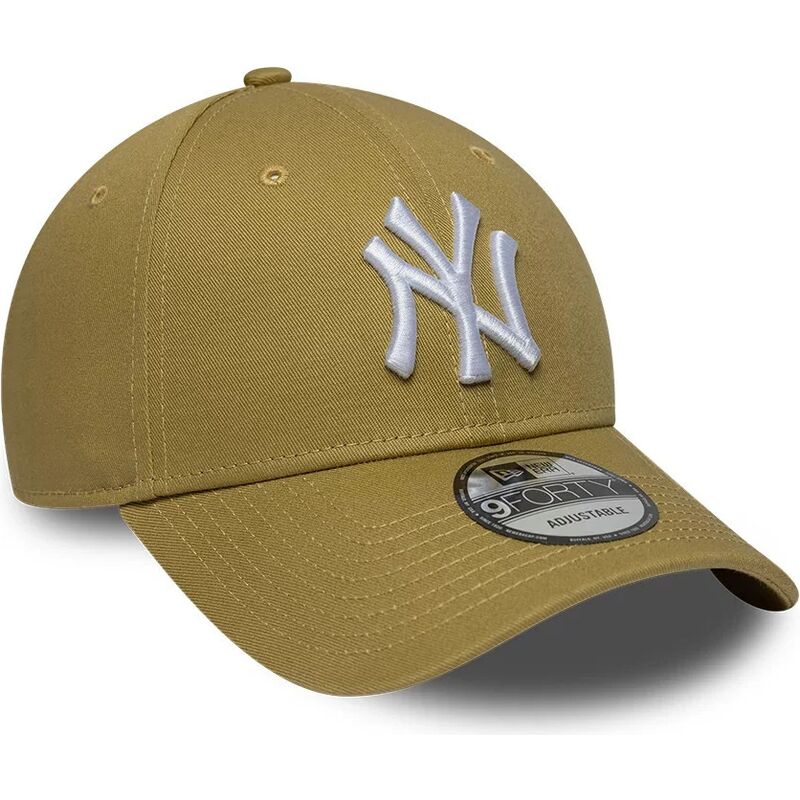 siltovka-zaoblena-khaki-nastavitelny-9forty-league-essential-new-york-yankees-mlb-new-era
