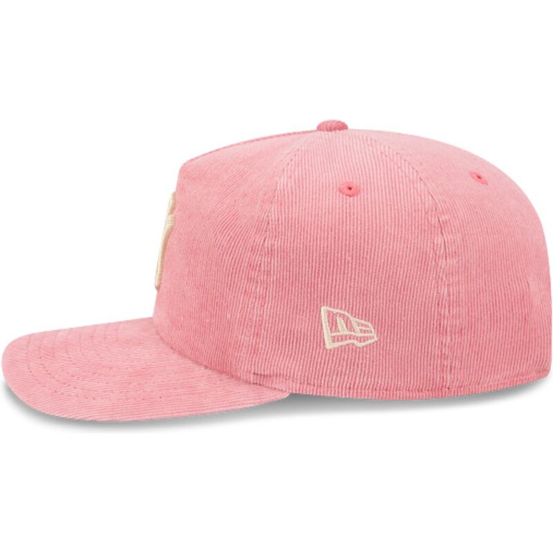 siltovka-zaoblena-ruzova-nastavitelny-19twenty-precurved-corduroy-pastel-new-york-yankees-mlb-new-era