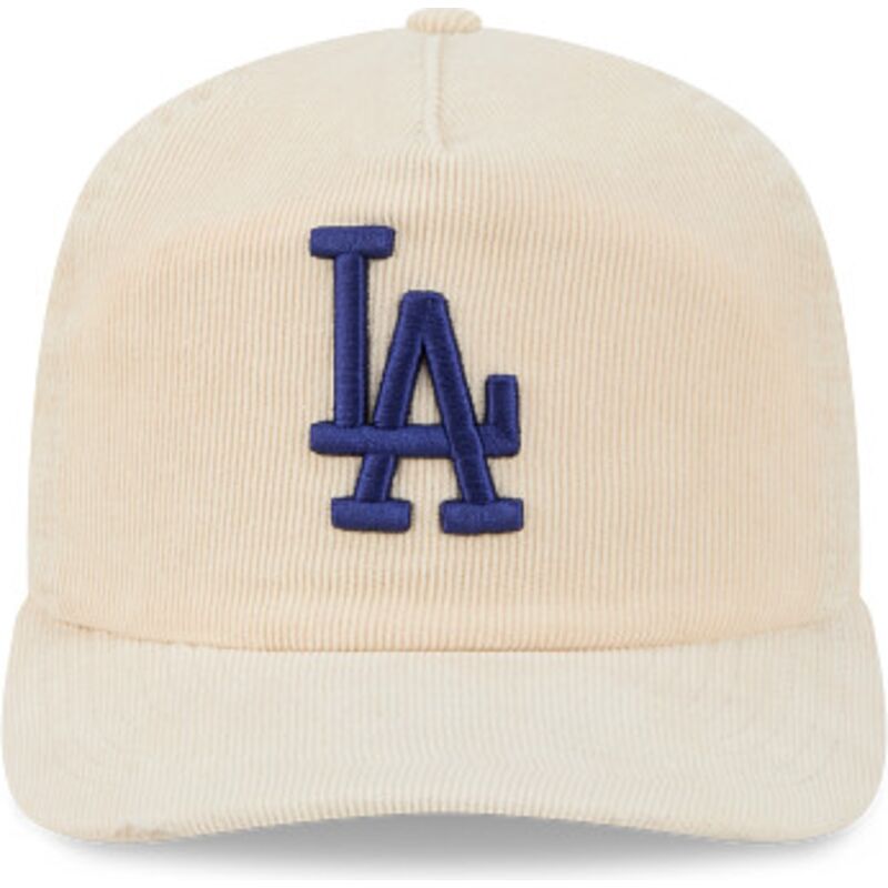 siltovka-zaoblena-bezova-nastavitelny-19twenty-precurved-corduroy-pastel-los-angeles-dodgers-mlb-new-era