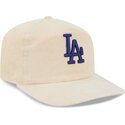 siltovka-zaoblena-bezova-nastavitelny-19twenty-precurved-corduroy-pastel-los-angeles-dodgers-mlb-new-era