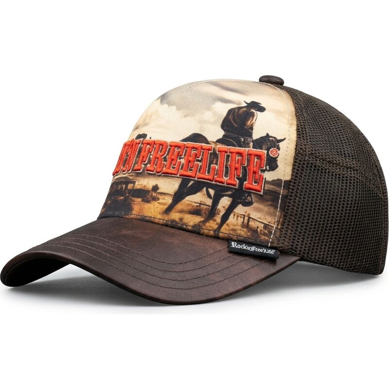 siltovka-zaoblena-hneda-snapback-n236-rodeo-rocknfreelife siltovka-zaoblena-hneda-snapback-n236-rodeo-rocknfreelife