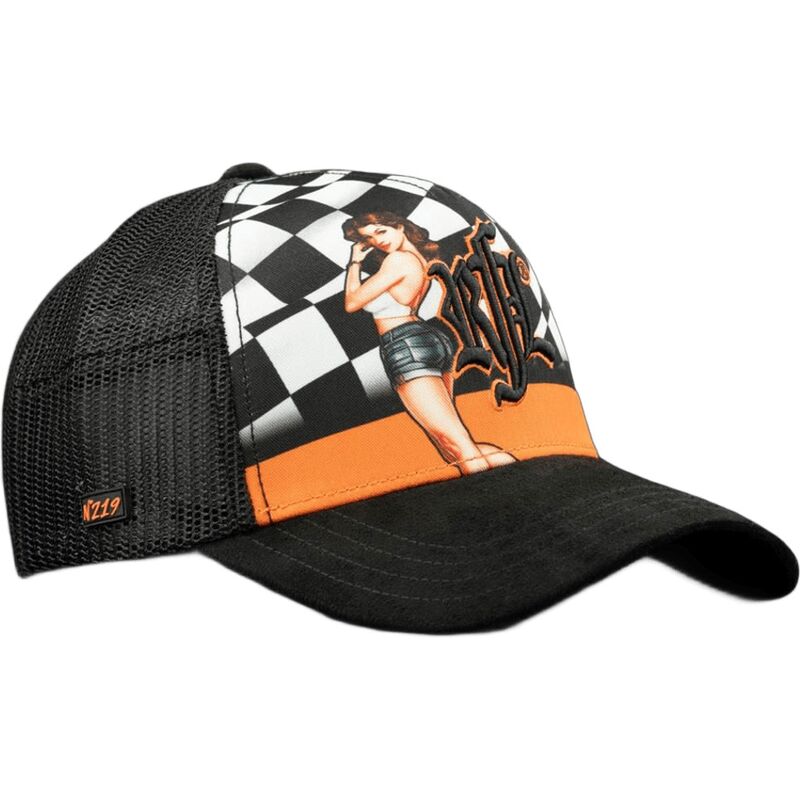 gorra-trucker-negra-n219-vintage-racing-de-rocknfreelife gorra-trucker-negra-n219-vintage-racing-de-rocknfreelife