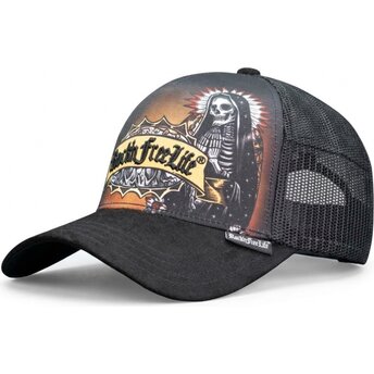 Šiltovka zaoblená čierna snapback N°250 Son Of Preacher Man Rock’nFreeLife