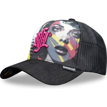 Šiltovka zaoblená čierna snapback N°246 Move The City Rock’nFreeLife