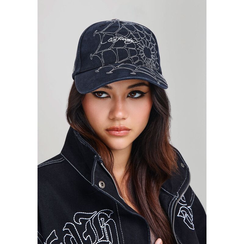 siltovka-zaoblena-cierna-nastavitelny-spiderweb-ed-hardy