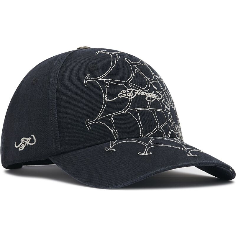 siltovka-zaoblena-cierna-nastavitelny-spiderweb-ed-hardy