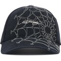 siltovka-zaoblena-cierna-nastavitelny-spiderweb-ed-hardy