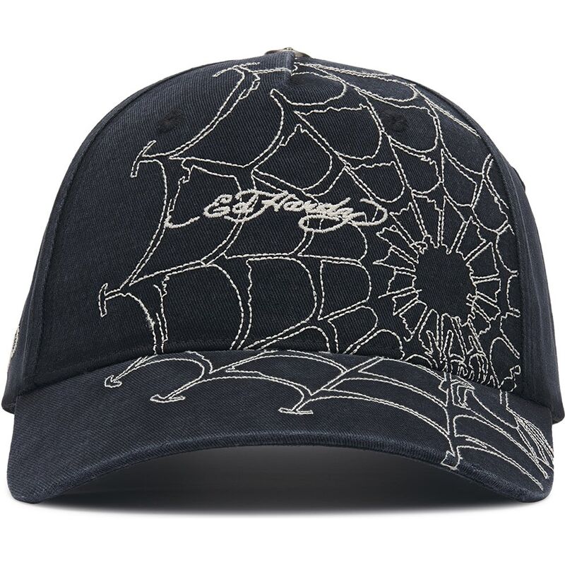 siltovka-zaoblena-cierna-nastavitelny-spiderweb-ed-hardy