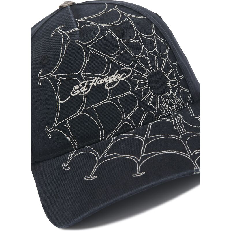 siltovka-zaoblena-cierna-nastavitelny-spiderweb-ed-hardy