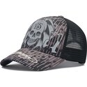 siltovka-zaoblena-cierna-snapback-13-skull-ed-hardy