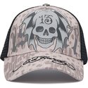 siltovka-zaoblena-siva-snapback-13-skull-ed-hardy